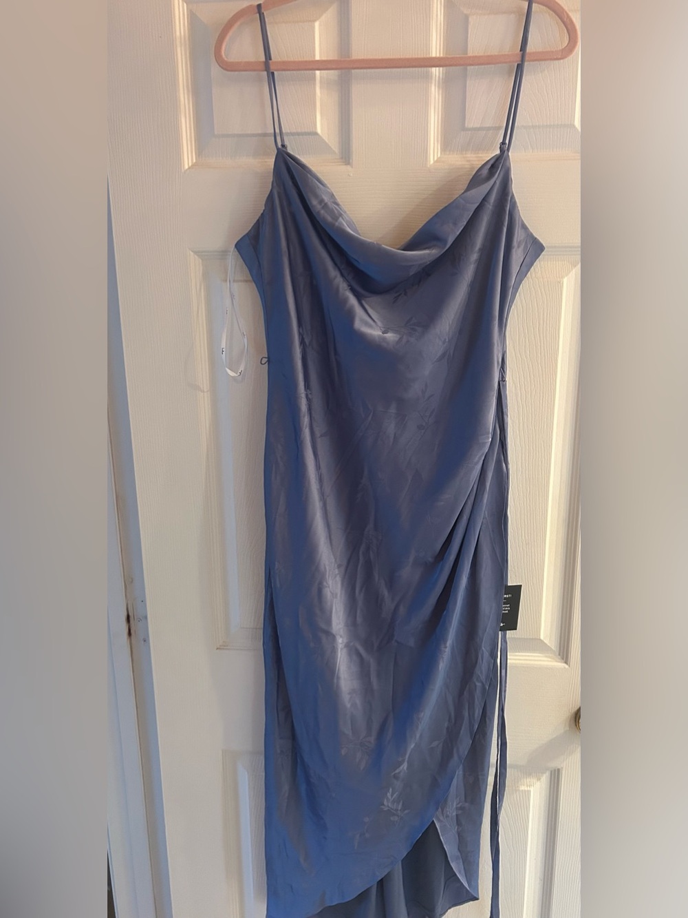 Midi Satin Slip Dress